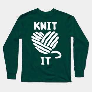 Knit it Long Sleeve T-Shirt